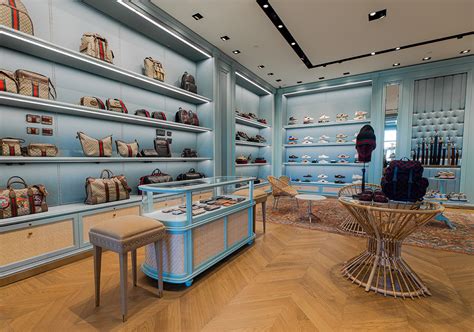 inside a gucci store|gucci store interior.